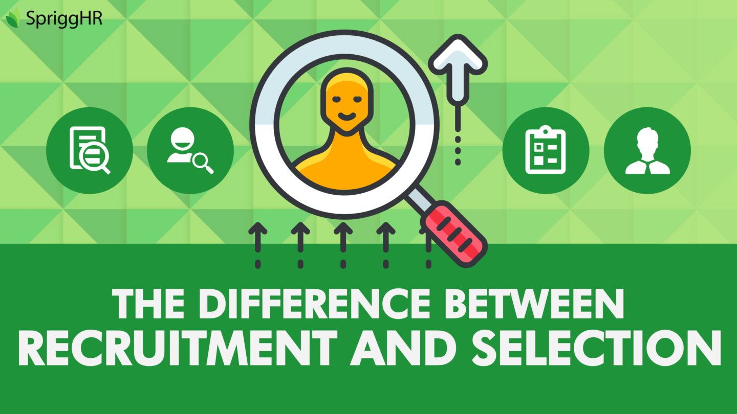Recruitment vs. Selection