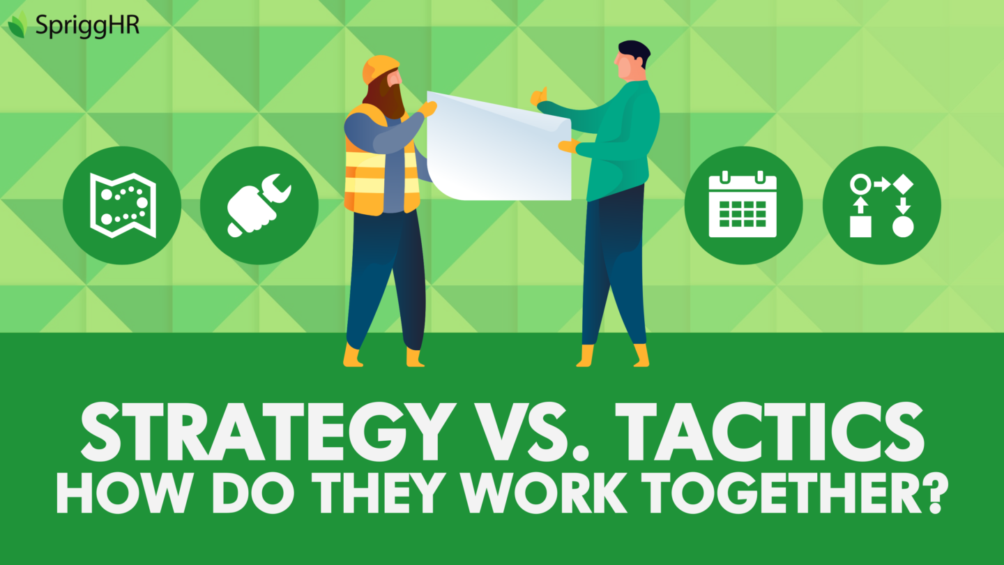 Strategies vs. Tactics