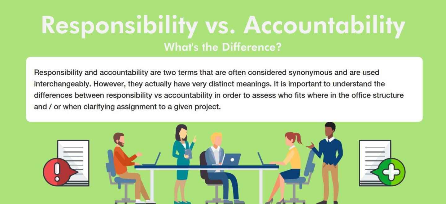 Responsibility Vs Accountability – What's The Difference? • SpriggHR