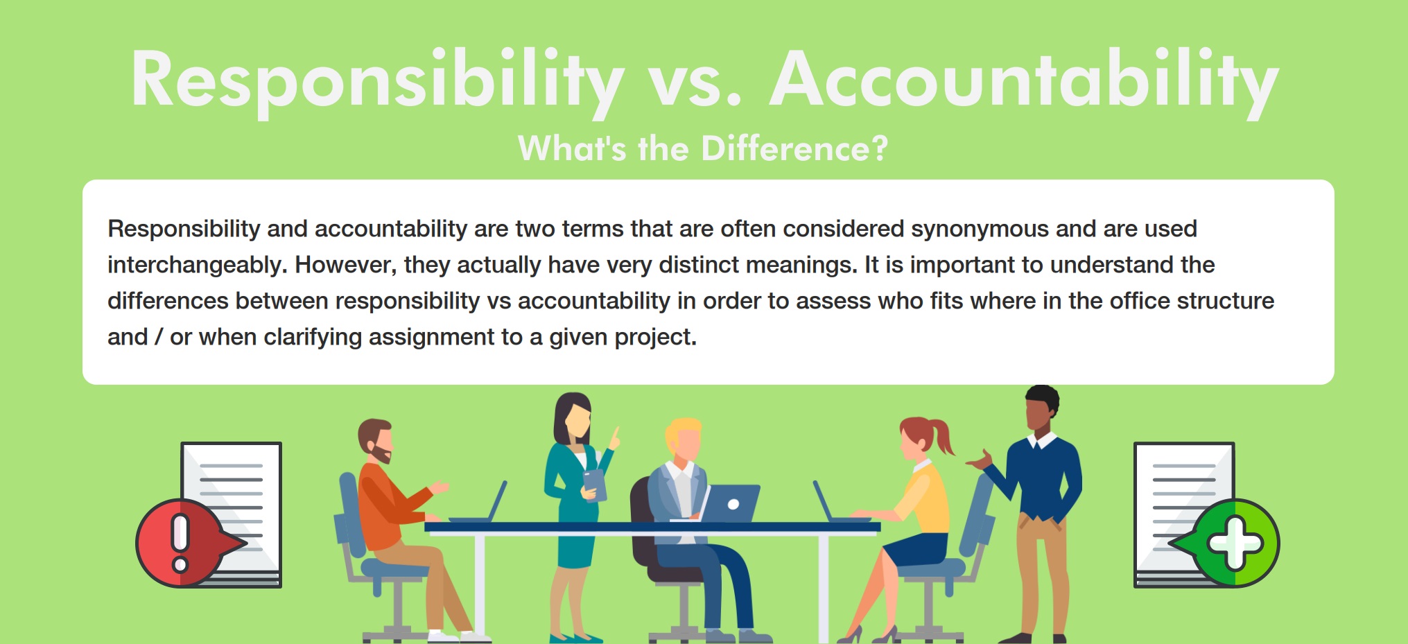 Responsibility vs. Accountability - Preview