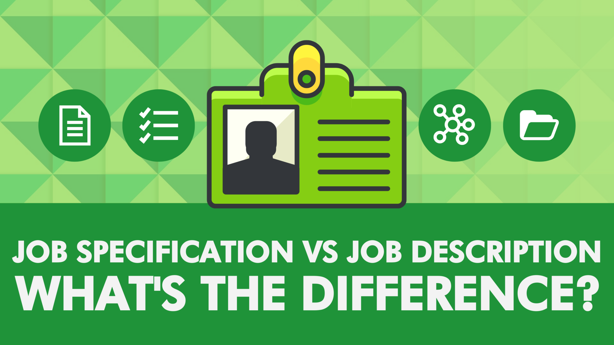 Job Specification vs Job Description What's the difference? • SpriggHR