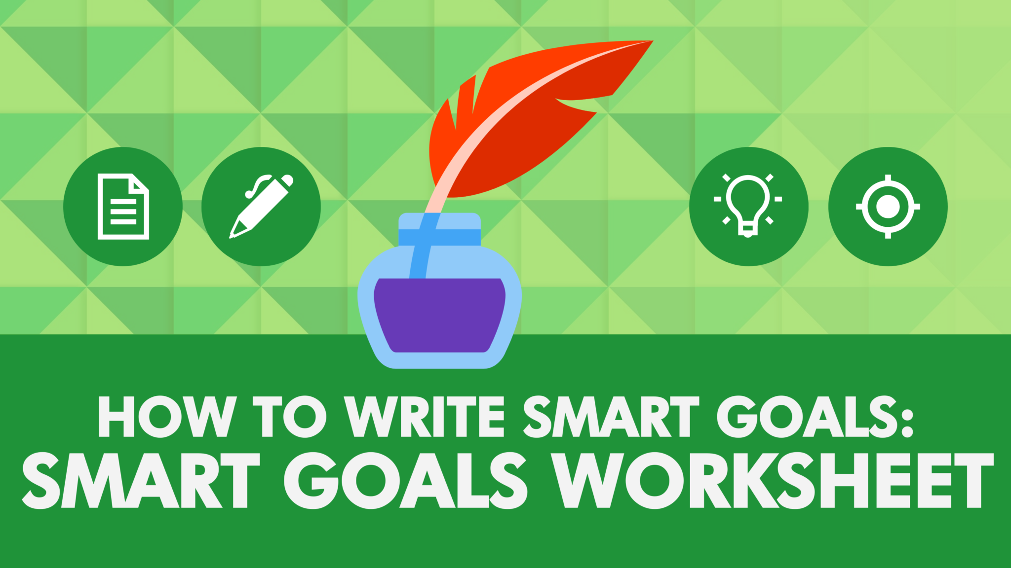 How To Write Smart Goals Smart Goals Worksheet • Sprigghr 3051